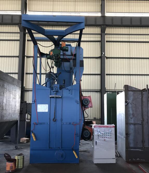 江蘇拋丸機除銹設備 廣東佛山吊鉤式拋丸機有哪些安裝注意事項?