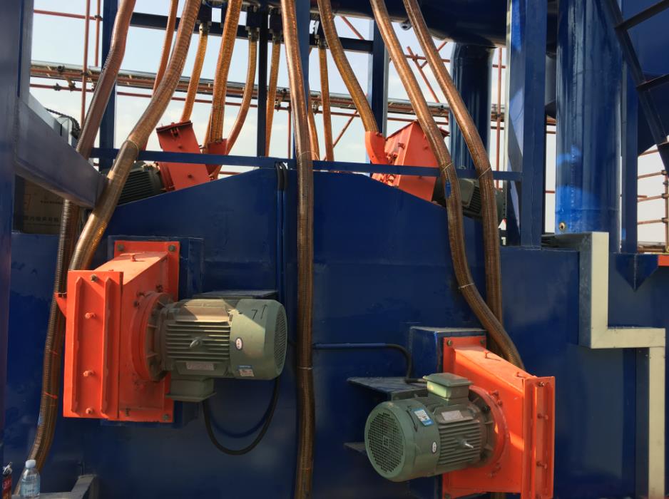 江蘇拋丸機(jī)除銹設(shè)備 發(fā)往徐州通過式拋丸機(jī)拋丸器如何調(diào)整?